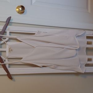 Medium racer back faux wrap tank top